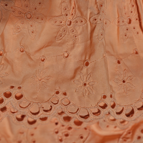 Lilly Pulitzer Keyla Eyelet Swing Dress Orange Size XL - Picture 6 of 12